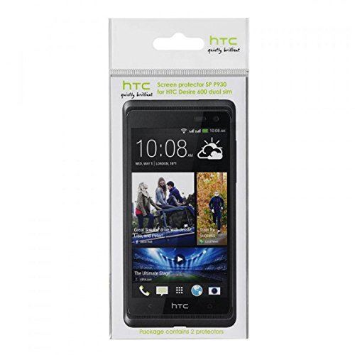 HTC 66H00129-00M Displayschutzfolie Desire 600 Dual SIM (2-Stück Blister)