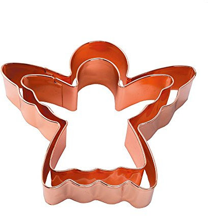 Cuivre Emporte-pièce ange, Lot de 2
