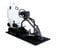 SPEEDMASTER ® Pro Schwarz - Leder Optik Weiß - Rennsitz - PS4 XBOX - Simracing - simulator