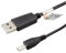 caseroxx USB-Kabel, Datenkabel für Bea-fon AL560, USB-Kabel als Ladekabel oder zur Datenübertragung in schwarz