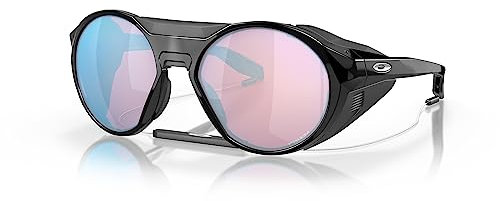 OAKLEY Unisex-Adult Clifden Sunglasses, Black/prizm Snow Sapphire, Einheitsgröße