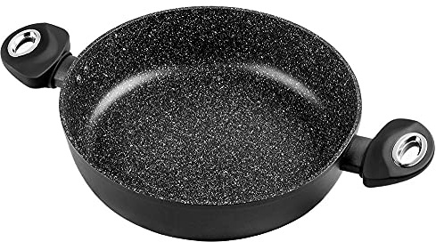 Vier 505-28 Cacerola Aluminio Forjado tipo Piedra, Full Induction, 28 cm