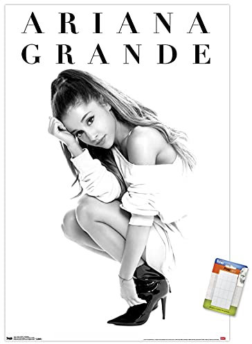 Trends International Ariana Grande Flitterwochen-Wandposter, 37,4 x 56,8 cm, Premium-Poster und Passepartout