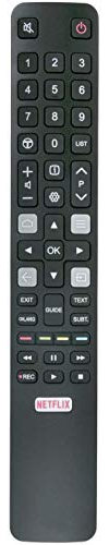 ALLIMITY RC802N YNI1 CRC802N Telecomando Sostituisci per Thomson TCL Android 4K HDR TV 85X6US 65X4US 65C2US 55X2US 50P20US 75C2US 65X2US 60P20US 55P20US 49C2US 70C2US 65P20US 55X4US 55C2US 43P20US