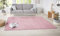 Hanse Home Nasty Teppich – Wohnzimmerteppich Flauschiger Kurzflor Einfarbig Unifarben für Esszimmer, Wohnzimmer, Kinderzimmer, Flur, Schlafzimmer, Küche – Uni Hellrosa, 140x200cm
