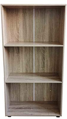 HTI-Line Regal Nina mit 3 Regalfächern Standregal Rack Sonoma