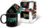 Disney The Mandalorian Mug Baby Yoda Star Wars Cadeau Homme Mug et Chaussettes (Boba Fett Noir AOP)