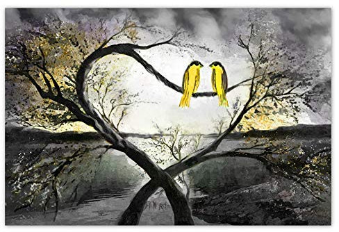 Foto-Poster / Wandbild, Motiv A Date in the Night, 120 x 80 cm