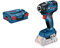 Bosch Professional Avvitatore a percussione con batteria da 18 V, GDR 18 V-200 (max. coppia 200 Nm, senza batterie e caricatore, in scatola)