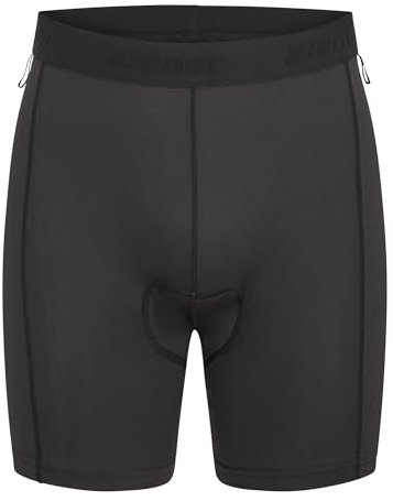 Ziener Herren NEIK X-Gel Fahrrad-Unterhose/Rad-Innenhose/Mountainbike-Unterwäsche - sehr atmungsaktiv|gepolstert|schnelltrocknend|elastisch, Black, 54