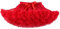 Gonna tutù morbida e liscia per neonate con copri pannolino Gonna in tulle per neonato rosso M 5-7 anni
