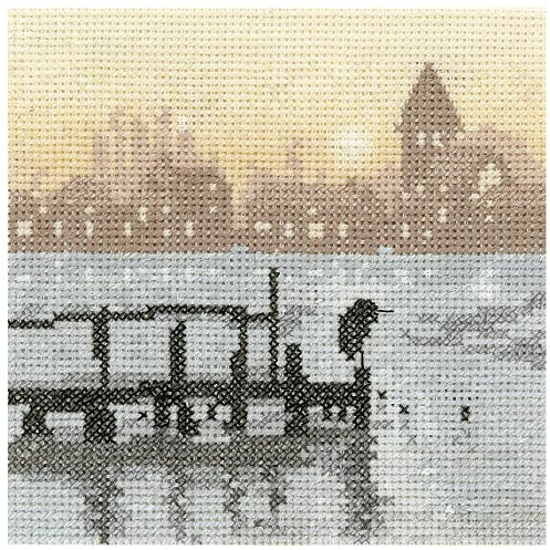 Heron Lake Counted Cross Stitch Kit