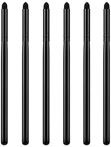 SALOCY Lot de 5 pinceaux éponge doux pour estomper les paupières, pinceau estompeur, crayon pour les yeux, pinceau eyeliner, outils de maquillage Y