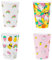 Silver Buffalo Sanrio Hello Kitty Obst-, Regenbogen- und Schleifen-Symbole, Kunststoff, 42,5 ml, 4 Stück