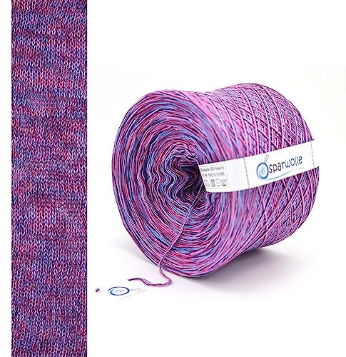 BOBBEL Twister 267g 4-fädig 1000m zum Stricken und Häkeln (TW4001)