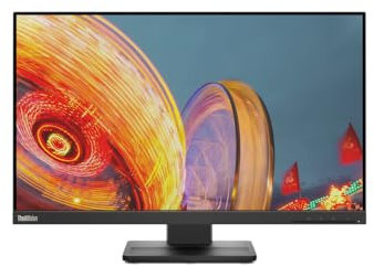 Lenovo ThinkVision E24q-20 LED display 60,5 cm [23.8] 2560 x 1440 Pixel Quad HD Nero (E24Q-20 23.8IN QHD IPS - 2560X1440 16:9 4MS 1000:1 300 NI)