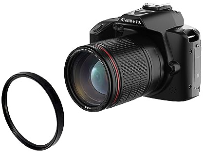 DELURA HD-WLAN-DSLR-Kamera, 4K-Dual-Kamera, 64 Millionen Beauty-Digitalfoto-Aufnahmekamera, Nachtsichtkamera HD Kamera (Size : D5+Macro Lens)