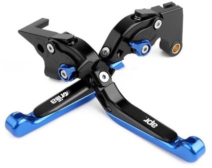 OSMARI Für Aprilia Cafe150 Cafe 125 Cafe150/125 RS4 125 2006–2017, Zusammenklappbare, Ausziehbare, Verstellbare Kupplungsbremshebel Für Motorräder Brems Kupplungshebel