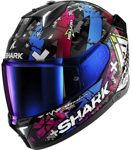 SHARK, Motorradhelm SKWAL i3 HELLCAT KUB, M (+ getöntem Schirm)