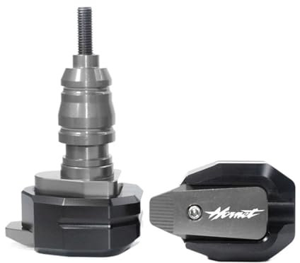Uubik Motorräder Sturzpads Für Honda Hornet 600 900 Motorrad Fallende Crash-Schutz Abdeckungen Anti Crash Protector Caps Sturzpads Frame Sliders Sturzschutz (Color : Titanium)
