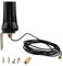 Futheda 4G LTE Antena Exterior Antena SMA Impermeable Montaje en Pared 5dBi para Orange, Vodafone y Movistar Puerta de Enlace Módem Enrutador Celular Cámara de Seguimiento