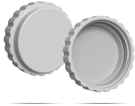 Fox·Bunny 2 Stück Winterverschluss Set Intex und Bestway Pools mit passenden Dichtungen, 100% frostsicher & dicht