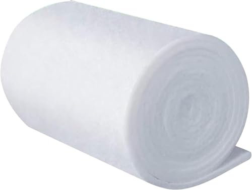 Reusable Aquarium Filter Sponge - Cut-to-Fit Fish Tank Filter Media for Freshwater & Saltwater - Durable & Long-Lasting