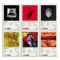 SLXYYYHW Poster Alice in Chains, limitierte Auflage, ungerahmt, 20 x 30 cm, Raum, ästhetisch, scannbar, Songcode, Musikposter, 6 Stück