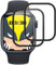 2 Stück Panzer Schutz Glas für Apple Watch Series 7/8/9 41mm, Panzerglas Schutzfolie,[9H Härte][HD Klare][Blasenfrei][Anti-Kratzen] Handyfolie