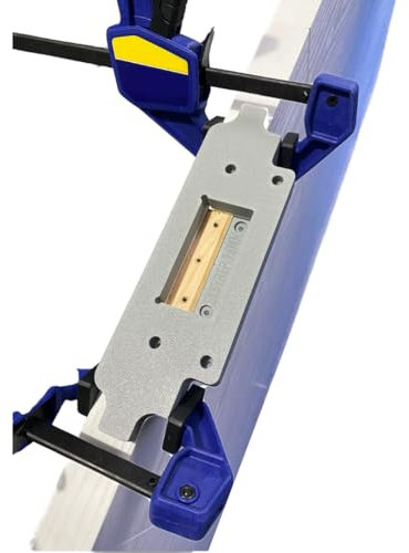 EASYREP 76mm Hinge Routing Jig – Precision Door Hinge Router Template, UK-Made, Fast and Easy Hinge Jig Tool for Frames and Doors