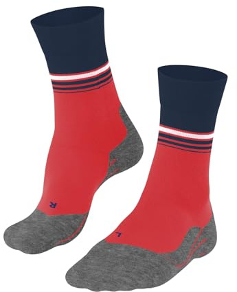 FALKE Herren RU4 Cool Laufsocken schnelltrocknendes atmungsaktives nachhaltiges Funktionsmaterial mittelstarke Polsterung antiblasen kühlend vegan zum Sport Jogging Running 1 Paar