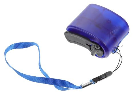 Holibanna Mini Handkurbel Ladegerät Mit USB-Ausgang Notfall-handyladegerät Wiederverwendbar Tragbar Leicht Mit Indikatorlicht Geeignet Für Niedrigen Strombedarf Für Unterwegs Und Krisensitua