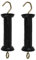 Yardenfun 2Pièces Poignées de Clôture de Ferme Isolées pour Portail de Clôture Électrique et Durables Accessoires de Clôture