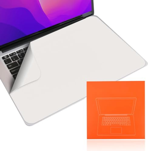 Protector de Pantalla para Teclado, paño de Microfibra para Limpieza de Pantalla, Fundas para Teclado, Juego de protección contra el Polvo, Compatible con MacBook Pro Air de 13 y 14 Pulgadas