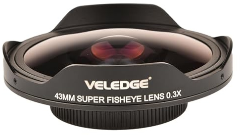 Ailan Wide Lens Wide Angle Lens Adapter Offers Unique Experience With Large Panoramic Video Camcorders Clarity And Detail Angle Camcorders, 43MM