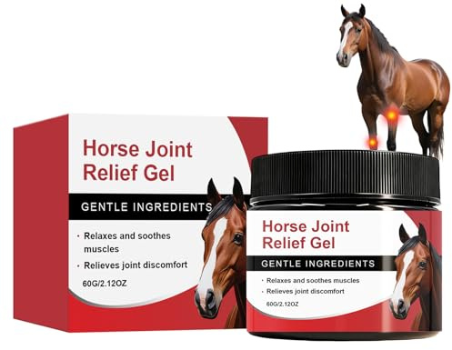 Gel articulaire soulageant pour chevaux Soin nourrissant épaule équine