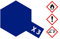 TAMIYA 81003 X-3 Königsblau glänzend 23 ml - Lackierfarbe für Plastikmodellbau, Modellbau und Bastelzubehör, Farbe für den Modellbau, Blau