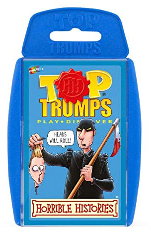Top Trumps Horrible Histories Kartenspiel