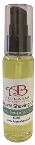 Natural Shaving Oil 60ml Tea Tree Bergamot & Lime Travel For Men or Women Pre or Post Shave Oil