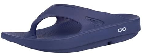 OOFOS Herren OOriginal Thong Athletic Sandalen Marine
