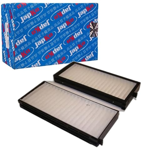 JAPKO 21H17 Innenraumfilter Pollenfilter Höhe: 25 Breite: 105 Länge: 247 Kompatibel mit HYUNDAI TERRACAN HP