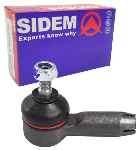 SIDEM 63237 Spurstangenkopf | Kompatibel mit: AUDI 80 B1 Stufenheck, 80 B2 Stufenheck, 80 B3 Stufenheck, 80 B4 Avant, 80 B4 Stufenheck, 90 B2, 90 B3