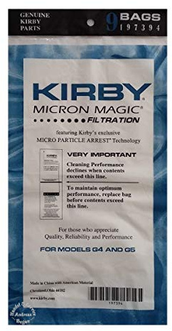 Kirby Original - Sacchetto filtro microscopico, serie G4 - G5