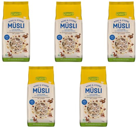 Rapunzel - Mond und Sterne Müsli - 1 kg - 5er Pack