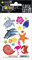 HERMA 15178 Temporäre Tattoos Meerestiere, 13 Stück, Klebetattoos zum Aufkleben, Fake Tattoos Aufkleber mit Delfin Schildkröte Flamingo, Kindertattoos Sticker für Fasching Karneval Kinder Erwachsene