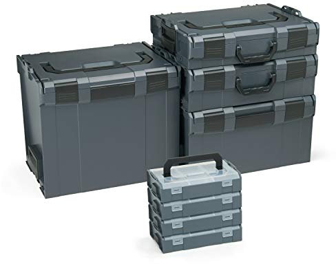 L-BOXX Sortimo L-Boxx Set Starterpaket 4 anthrazit