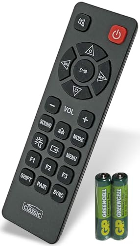 Classic Replacement Remote Control for Goodmans GDSB02BT20 (batteries included)