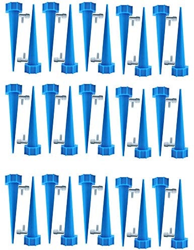 ZoneYan Riego Goteo Botella, Riego Bonsais De Interior, Irrigación para Jardín Bonsáis, 30 Pcs Riego por Goteo Automático Kit, Irrigación para Bonsáis