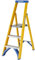 Werner Fibreglass Platform Stepladder 3 Tread