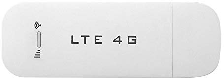 Adattatore 4G Lte ad alta velocità, chiavetta modem USB in abs con memoria di grandi dimensioni, funzione di condivisione per esterni e interni sul bus o in computer(With wifi)